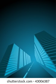 Abstract city background