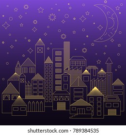 Abstract City Background