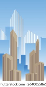 abstract city background silhouette of the city 
