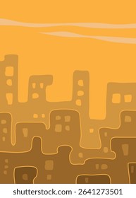 abstract city background silhouette of the city 