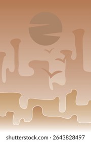 abstract city background silhouette of the city 