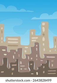 abstract city background silhouette of the city 