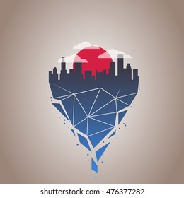 Abstract City illustration