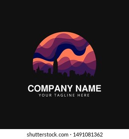 Abstract city illustration, logo for you
