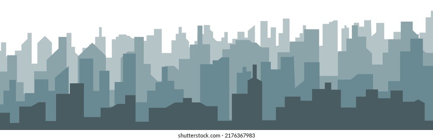 abstract city skyline  modern city  City background.