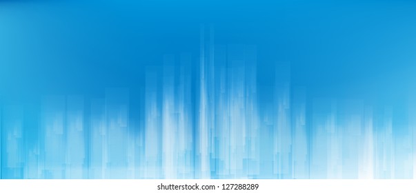 Abstract city skyline vector