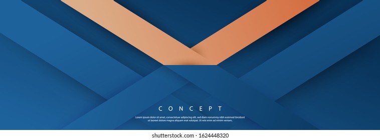 Abstract Classic Blue background modern hipster futuristic graphic. Blue background with stripes. Vector abstract blue background texture design, bright poster, banner minimal geometric texture design