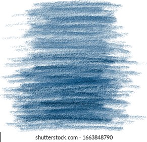 Abstract classic blue grunge watercolor hand paint texture, isolated on white background, watercolor textured backdrop, traced, vector eps 10