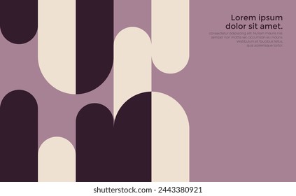 Diseño geométrico clásico abstracto. Fondo geométrico. Patrón de banner de plantilla gráfica moderna