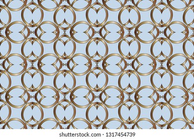 abstract classic golden pattern.     Background image. Abstract decorative texture. Modern pattern. metal mosaic on a colored background. Luxury  vector pattern. 