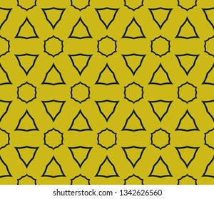 Abstract classic golden pattern.     Background image. Abstract decorative vintage texture. Seamless illustration for design. Metal mosaic on a colored background. 
