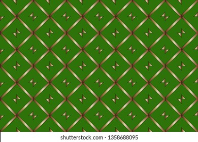 abstract classic golden pattern. Background image. Abstract decorative texture. Modern pattern. metal mosaic on a colored background. Luxury vector pattern. 