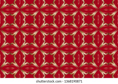 abstract classic golden pattern. Background image. Abstract decorative texture. Modern pattern. metal mosaic on a colored background. Luxury vector pattern. 
