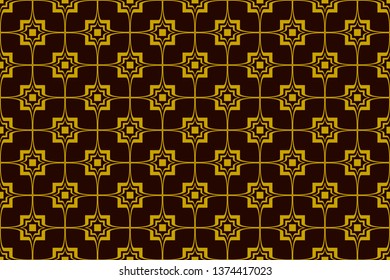 abstract classic golden pattern. Background image. Abstract decorative texture. Modern pattern. metal mosaic on a colored background. Luxury vector pattern. 