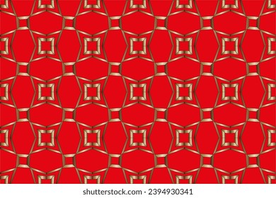 Abstract classic golden pattern. Background image. Abstract decorative vintage texture. Seamless illustration for design. Metal mosaic on a colored background. gold patterns 