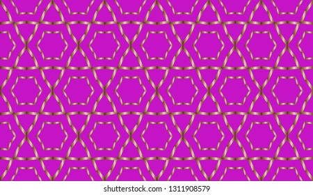 abstract classic golden, pattern. Ethnic, tribal motif. Geometric figures background. Digital paper, textile print, surface texture, web design, abstraction backdrop, wallpaper. Seamless abstract