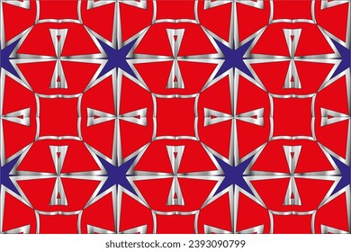 Abstract classic golden pattern. Geometric background. Pattern wallpapers and for backgrounds. A popular trend in interior decoration. Geometric texture. Repeated printing.