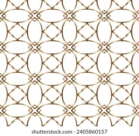 Abstract classic golden pattern. Geometric pattern with gradient. For Wallpaper, presentation, background. Interior design. Fashion print. Illustration made with texture. 