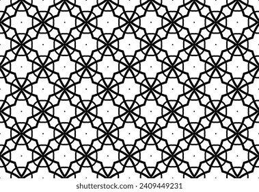 Abstract classic golden pattern. Geometric shape with city-forming abstract background. For greeting card, flyers posters, brochures. 
