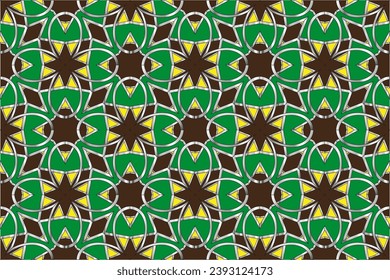 Abstract classic golden pattern. Graphic modern pattern. Simple lattice graphic design