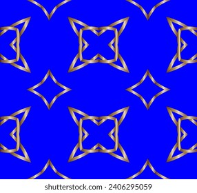 Abstract classic golden pattern. Graphic modern pattern. Simple lattice graphic design