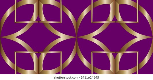 Resumen clásico patrón dorado. Patrón gráfico moderno. Diseño gráfico de letrinas simple