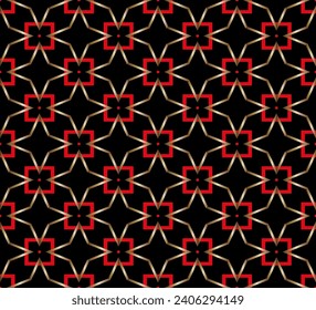 Abstract classic golden pattern. Modern decorative background. For interior wallpaper, smart design, fashion print. Business project. Seamless illustration.