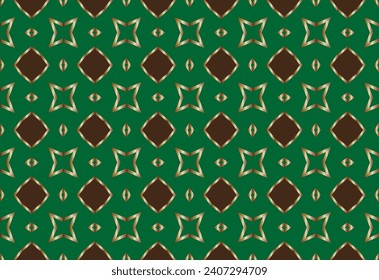 Abstract classic golden pattern. Modern decorative background. For interior wallpaper, smart design, fashion print. Business project. Seamless illustration.
