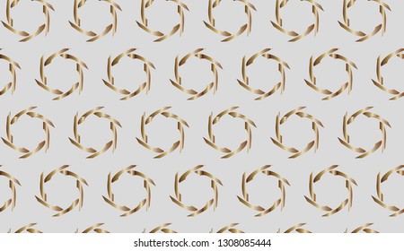abstract classic golden , pattern. golden, ornament in arabian style. Geometric background. Pattern wallpapers and for backgrounds. A popular trend in interior decoration. Vector illustration 