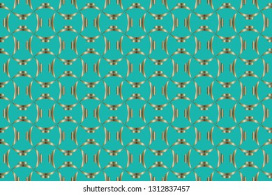 abstract classic golden pattern. golden ornament in arabian style. Geometric background. Pattern wallpapers and for backgrounds. A popular trend in interior decoration. 