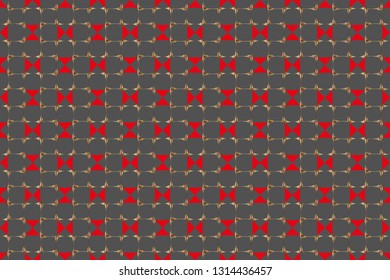 abstract classic golden pattern. golden ornament in arabian style. Geometric background. Pattern wallpapers and for backgrounds. A popular trend in interior decoration. Vector illustration 