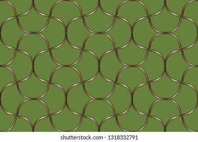 abstract classic golden  pattern. golden ornament in arabian style.  