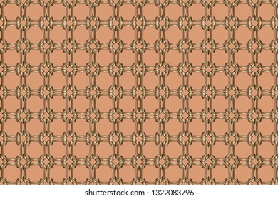 abstract classic golden pattern. golden ornament in arabian style. Geometric background. Pattern wallpapers and for backgrounds. 