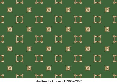 abstract classic golden pattern. golden ornament in arabian style. Geometric background. Pattern wallpapers and for backgrounds