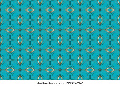 abstract classic golden pattern. golden ornament in arabian style. Geometric background. Pattern wallpapers and for backgrounds