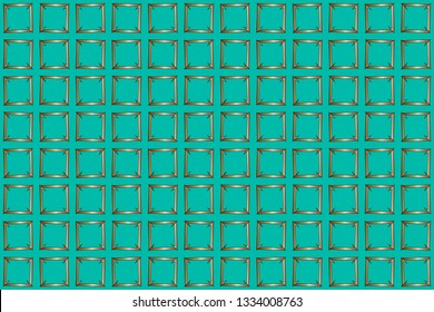 Abstract classic golden pattern. Golden ornament in Arabian style. Geometric background. Pattern wallpapers and for backgrounds. A popular trend in interior decoration. . Luxury  vector pattern.   