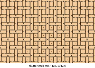Abstract classic golden pattern. Golden ornament in Arabian style. Geometric background. Pattern wallpapers and for backgrounds. A popular trend in interior decoration. . Luxury  vector pattern.   