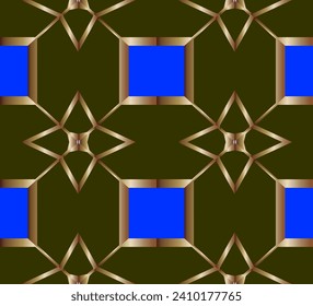 Abstract classic golden pattern. Set of modern geometric luxury backgrounds for business or presentation or greeting cards with golden lines 