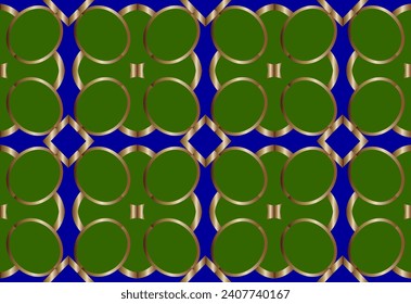Abstract classic golden pattern.  For Wallpaper, presentation, background. Interior design. Fashion print. Illustration made with texture. 