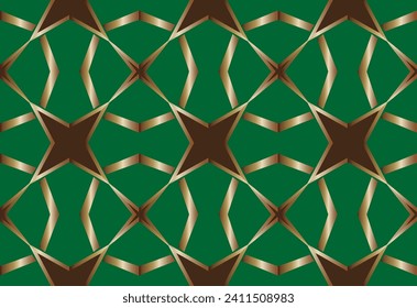 Motif abstrait classique doré.  Pour fond d'Écran, présentation, arrière-plan. Design intérieur. Impression de mode. Illustration faite de texture. 