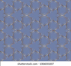 abstract classic golden, silver    pattern.     Background image. Abstract decorative vintage texture. Modern floral pattern. Seamless  illustration for design. metal mosaic on a colored background. 