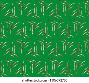 abstract classic golden , silver  pattern. golden, silver  ornament in arabian style. Pattern wallpapers and for backgrounds. A popular trend in interior decoration. Vector illustration 