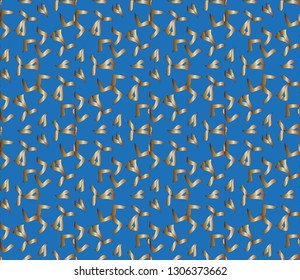 abstract classic golden, silver    pattern.     Background image. Abstract decorative texture. Modern floral pattern. metal mosaic on a colored background. Luxury  vector pattern. 