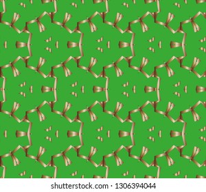 abstract classic golden , silver  pattern. golden, silver  ornament in arabian style. Geometric background. Pattern wallpapers and for backgrounds. A popular trend in interior decoration. 