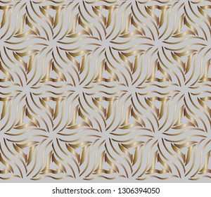abstract classic golden , silver  pattern. golden, silver  ornament in arabian style. Geometric background. Pattern wallpapers and for backgrounds. A popular trend in interior decoration. 