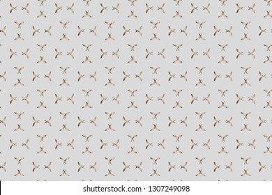 abstract classic golden , silver  pattern. golden, silver  ornament in arabian style. Pattern wallpapers and for backgrounds. A popular trend in interior decoration. Vector illustration 