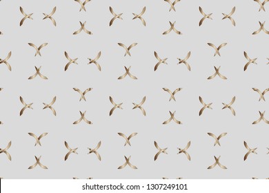 abstract classic golden , silver  pattern. golden, silver  ornament in arabian style. Pattern wallpapers and for backgrounds. A popular trend in interior decoration. Vector illustration 