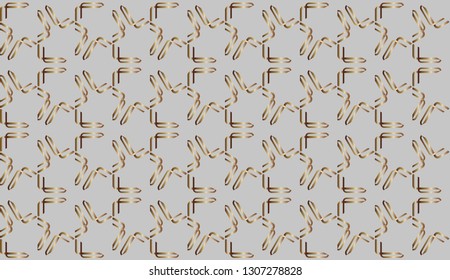 abstract classic golden, silver    pattern.     Background image. Abstract decorative texture. Modern floral pattern. metal mosaic on a colored background. Luxury  vector pattern. 