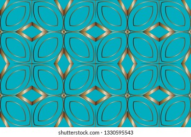      abstract classic golden, silver    pattern.     Background image. Abstract decorative vintage texture. Modern floral pattern. Seamless  illustration for design. 