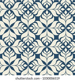 Abstract classic seamless pattern. Contrast composition